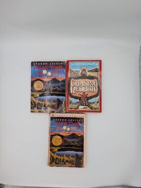 Sharon Creech 3 Book Lot Walk Two Moons Chasing Redbird Young Adult Fiction